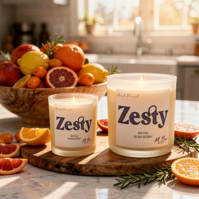 Zesty Candle - MBur Candle Co.
