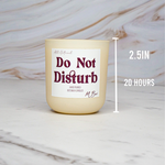 Do Not Disturb Candle