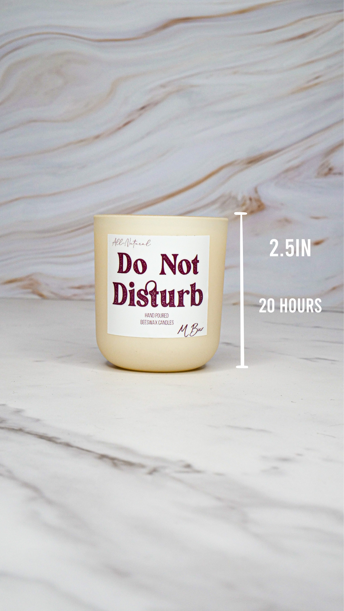 Do Not Disturb Candle