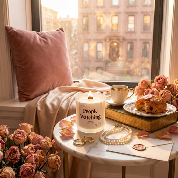 People Watching Candle