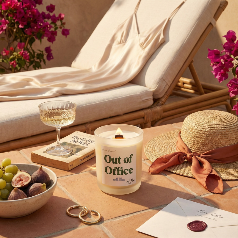 Out of Office Candle - MBur Candle Co.