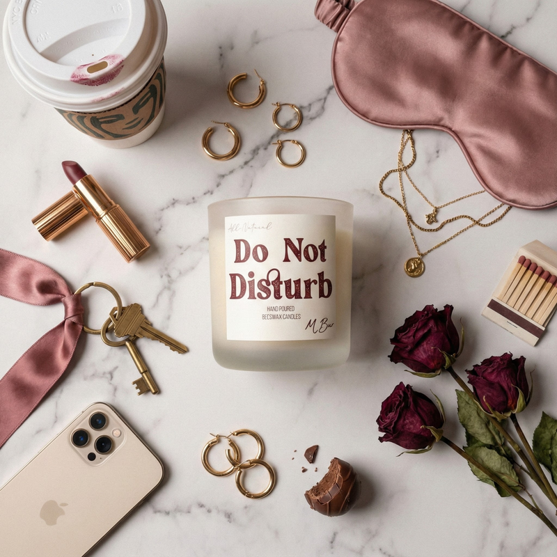 Do Not Disturb Candle - MBur Candle Co.