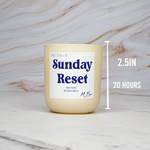 Sunday Reset Candle
