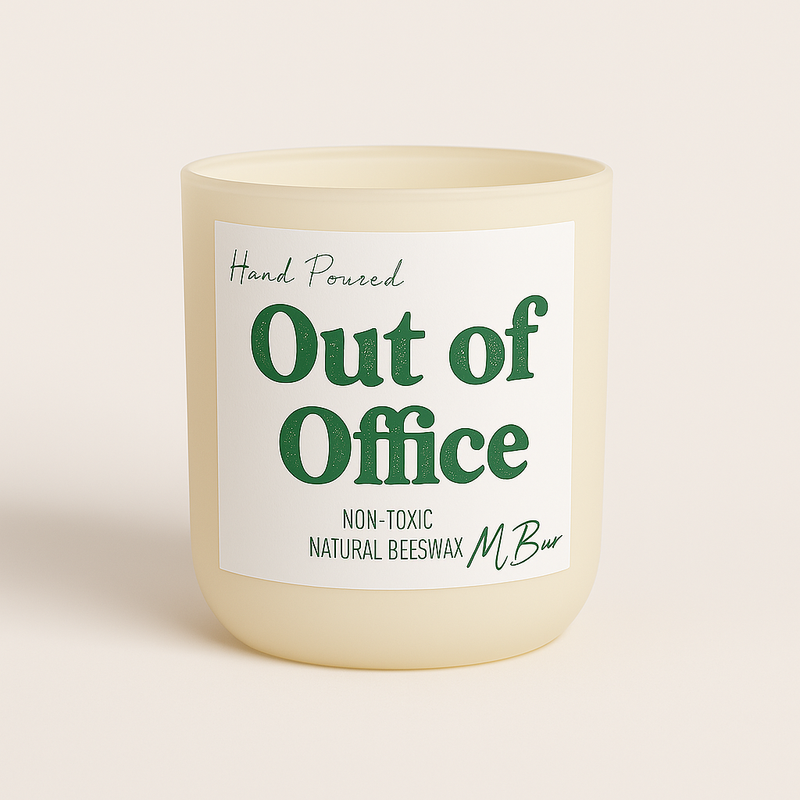 Out of Office Candle - MBur Candle Co.