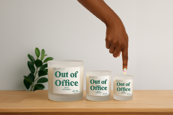 Out of Office Candle