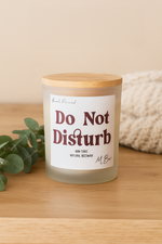 Do Not Disturb Candle