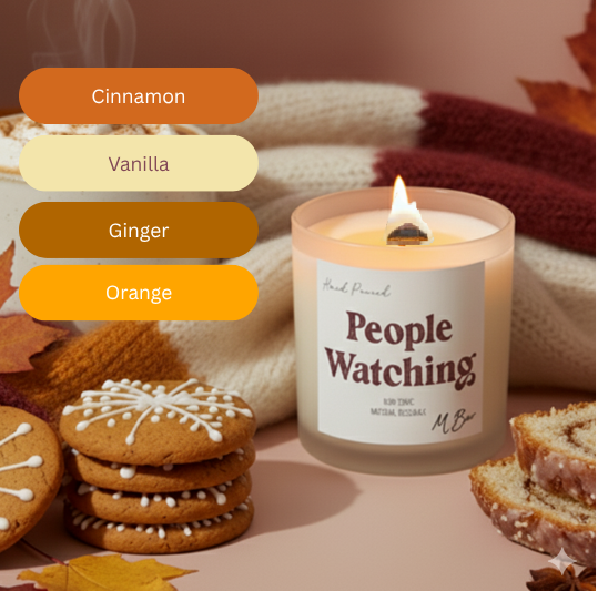 People Watching Candle