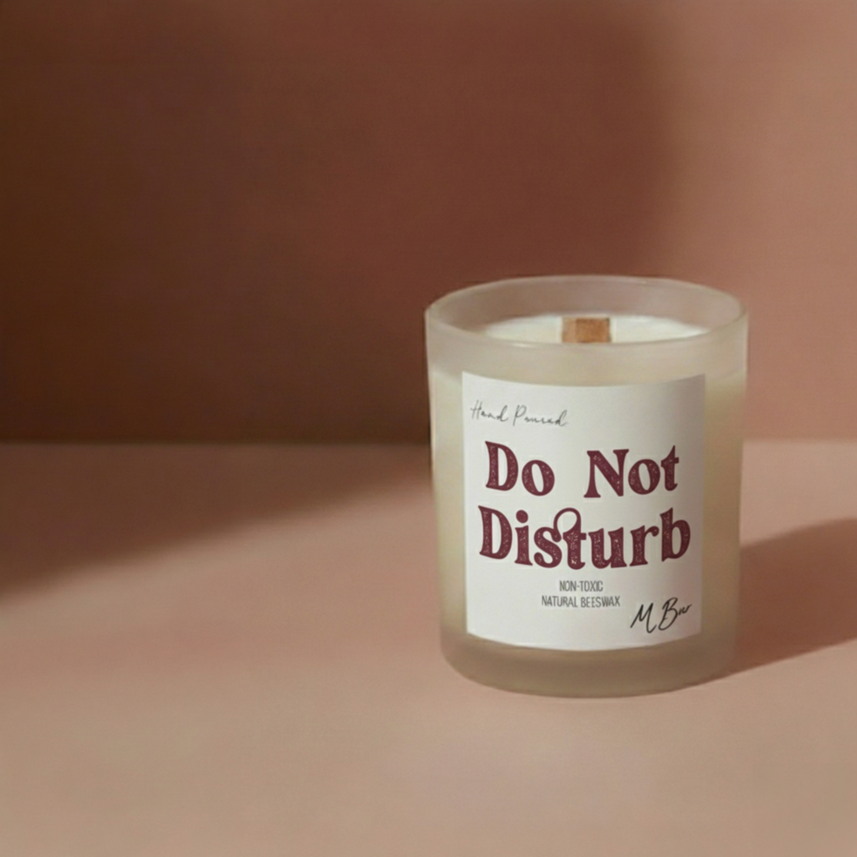 Do Not Disturb Candle