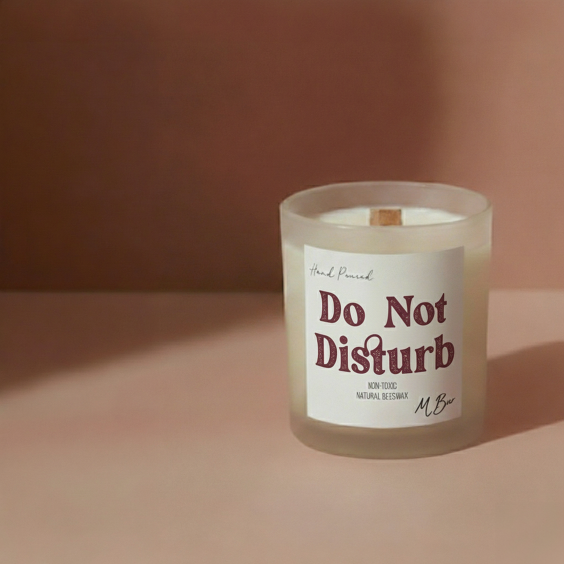 Do Not Disturb Candle