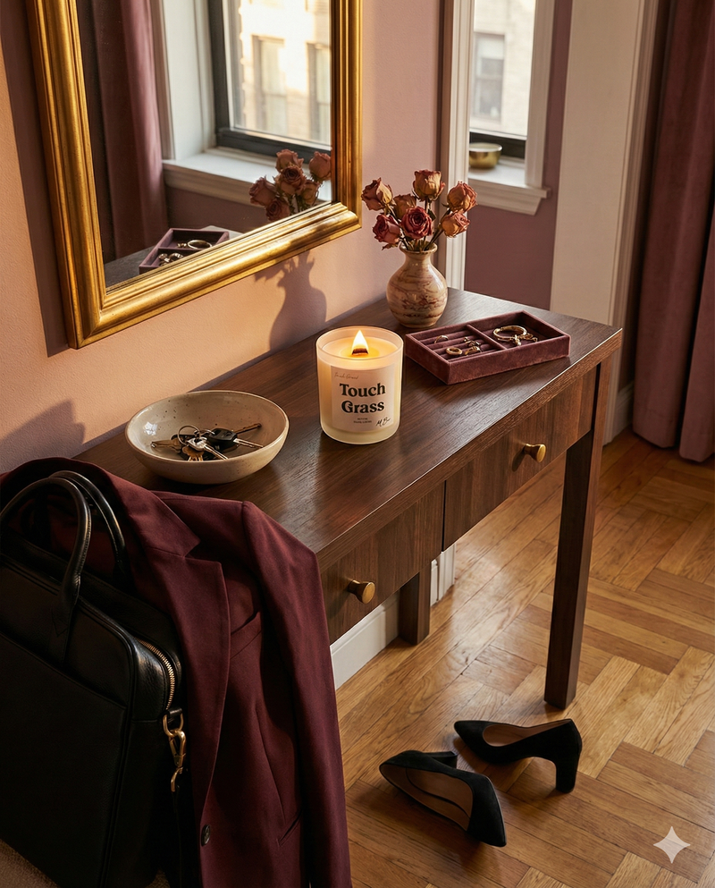 Touch Grass Candle - MBur Candle Co.