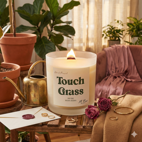 Touch Grass Candle