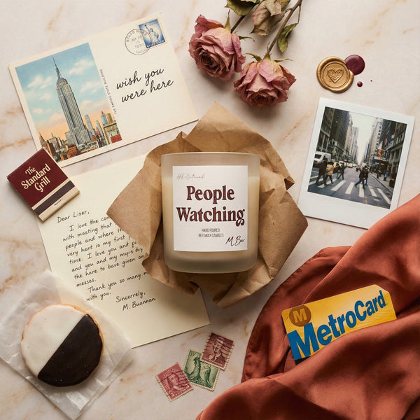 People Watching Candle