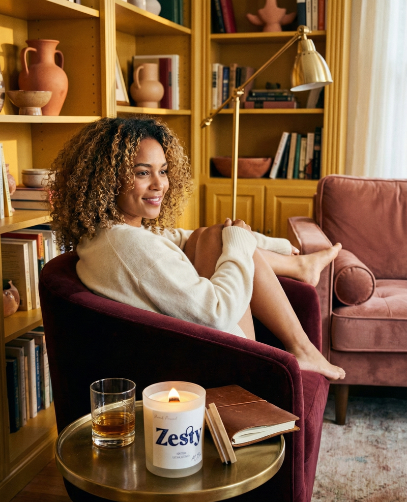 Evening ritual moment