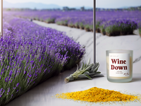 Wine Down Candle