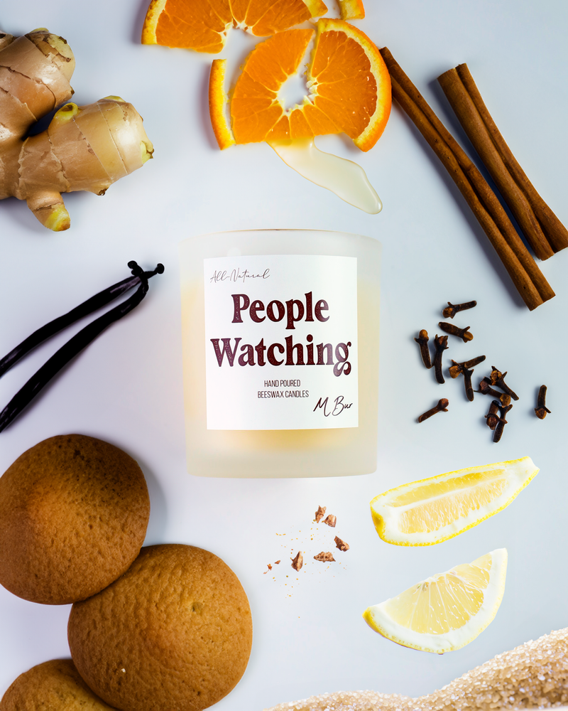 People Watching Candle - MBur Candle Co.
