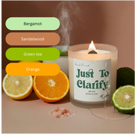 Just to Clarify Candle