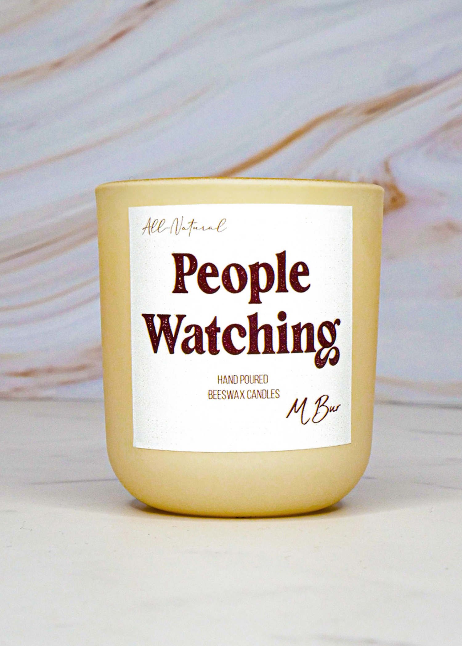 People Watching Candle