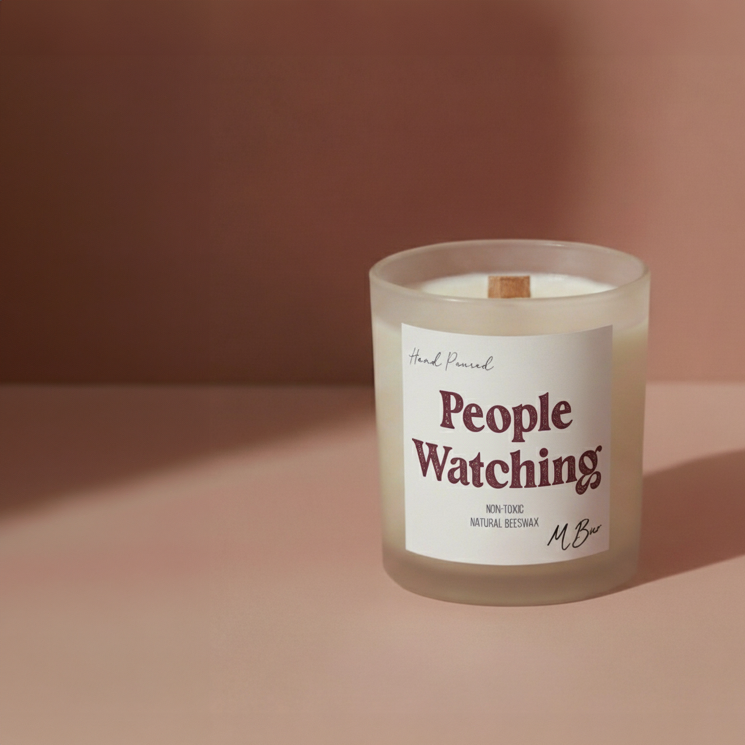 People Watching Candle
