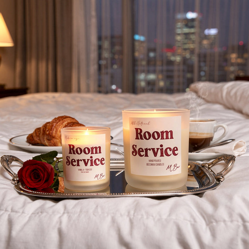 Room Service Candle - MBur Candle Co.