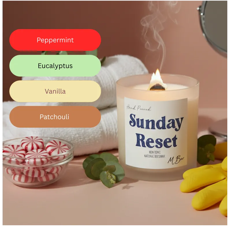Sunday Reset Candle