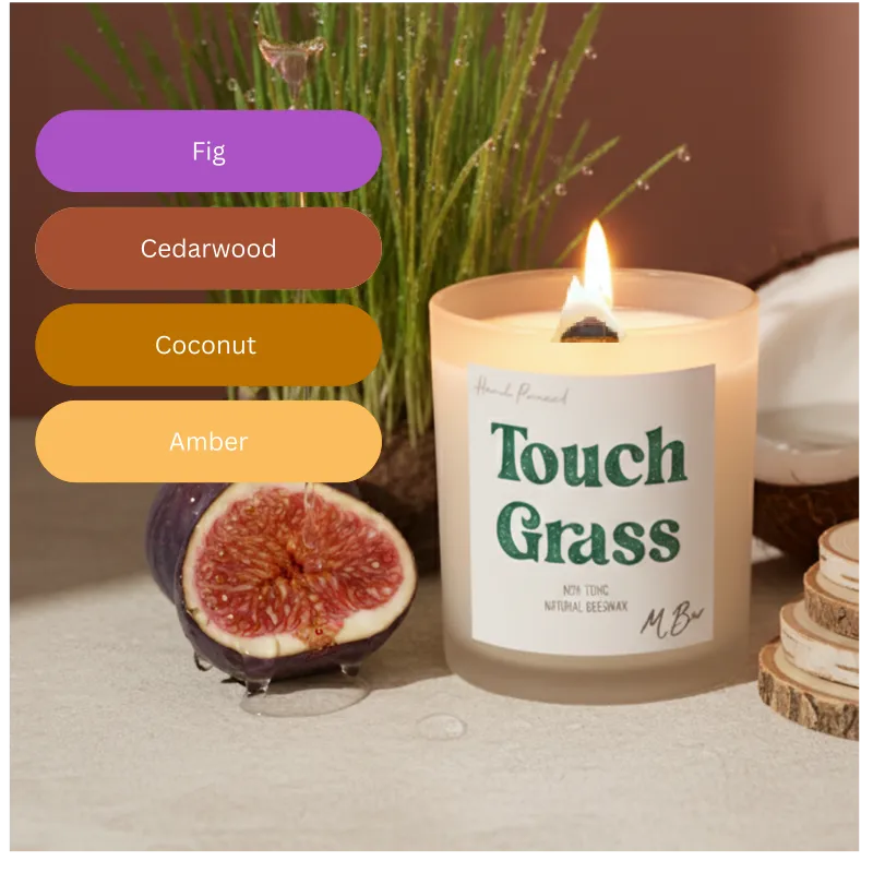 Touch Grass Candle