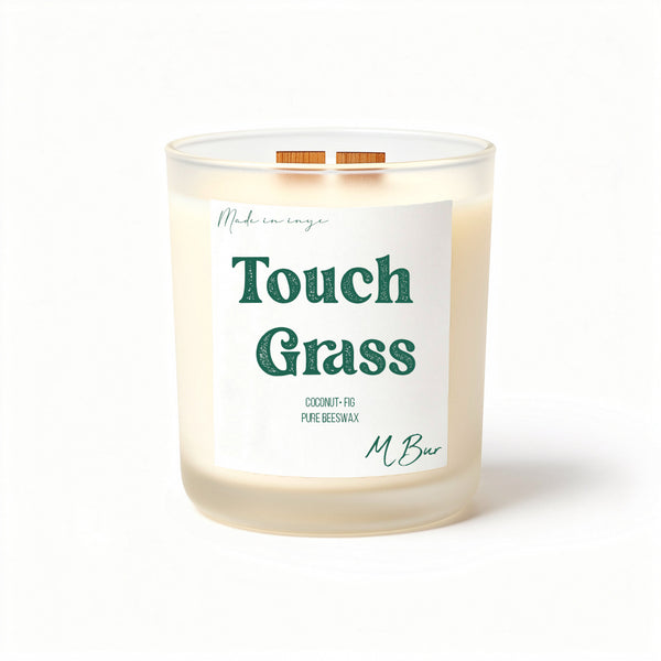 Touch Grass Candle - MBur Candle Co.