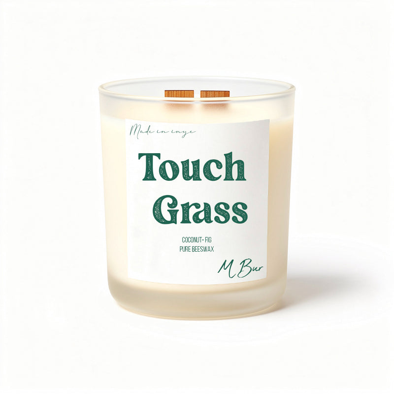 Touch Grass Candle - MBur Candle Co.