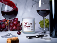 Wine Down Candle
