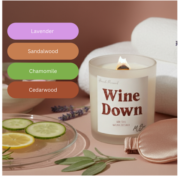 Wine Down Candle
