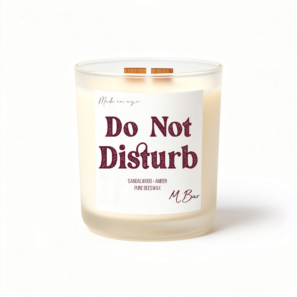 Sunday Reset Candle | Eucalyptus Mint Wooden Wick | MBur – MBur