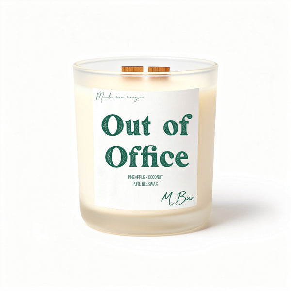 Out of Office Candle - MBur Candle Co.