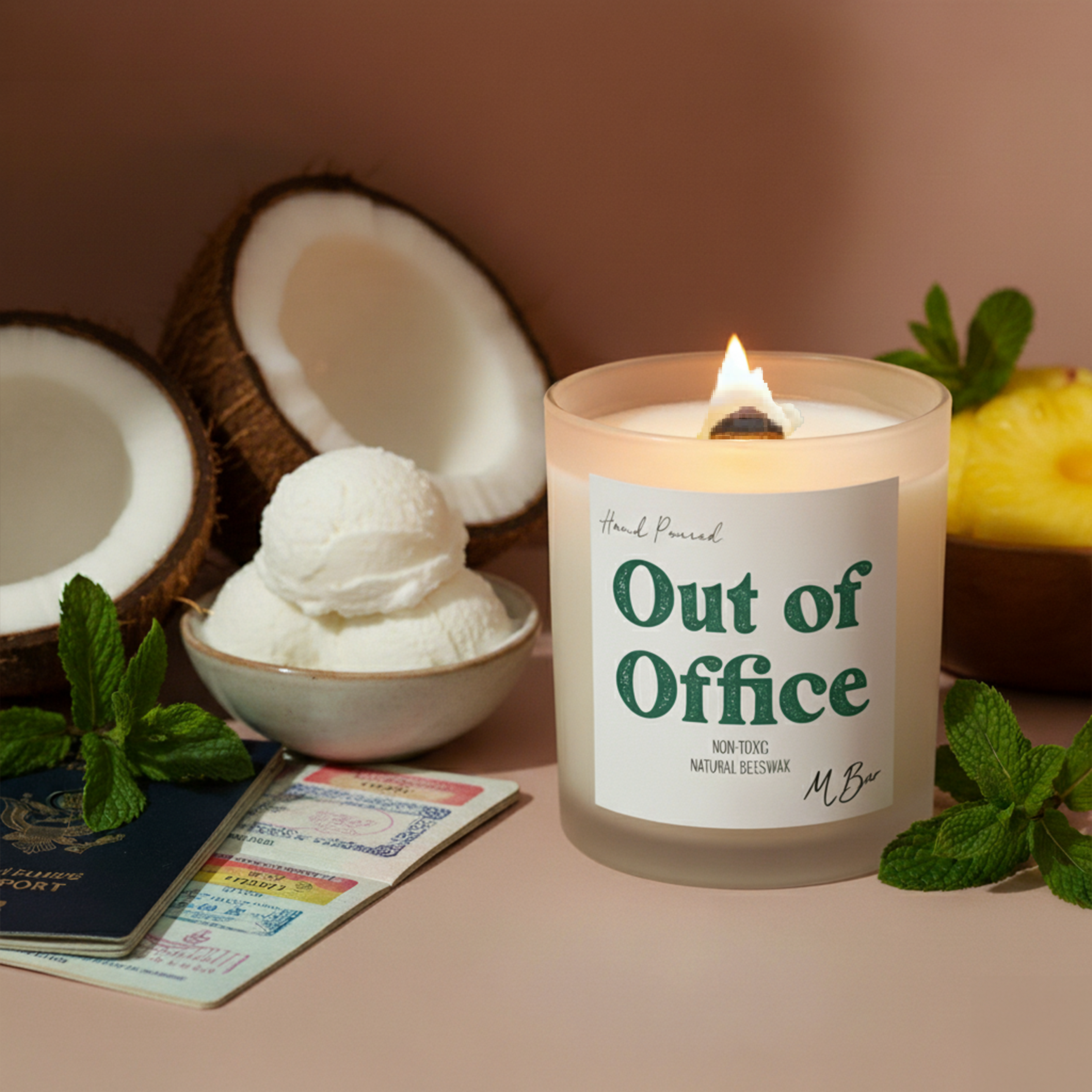 Out of Office Candle