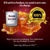 Room Service beeswax candle on honeycomb with satisfaction guarantee